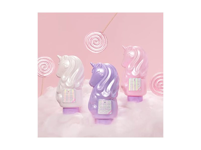 Glimmer Wish Premium Unicorn Shampoo, Vanilla Cotton Candy Scent, 12 fl oz/254 mL