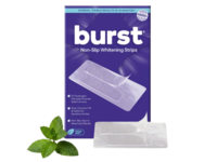 Burst Non-Slip Whitening Strips, Fresh Mint, 20 Count - thumbnail 1