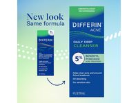 Differin Daily Deep Cleanser, 5% Benzoyl Peroxide, 4 fl oz/118 mL - thumbnail 3
