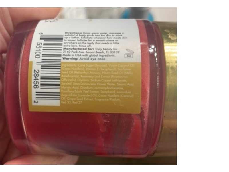 Truly Smooth Legend Pre-Shave Scrub, 4 fl oz/120 mL