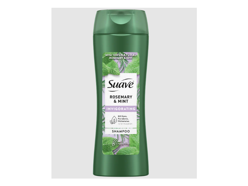 Suave Invigorating Shampoo, Rosemary & Mint, 12.6 fl oz/373 mL