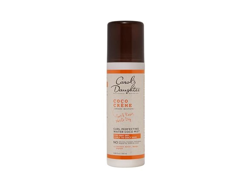 Carol's Daughter Curl Perfecting Water Coco Mist, Coco Creme, 8.45 fl oz/250 mL