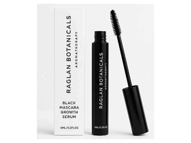 Raglan Botanicals Mascara Growth Serum, Black, 0.2 fl oz/6 mL