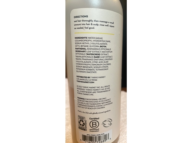 f.a.e. Volumizing Shampoo, Lemon Thyme, 16 fl oz/473 mL