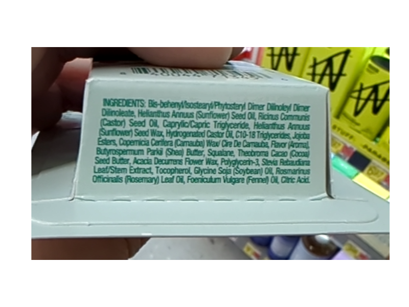 Eos Salve Lip Balm, Strawberry Sorbet, 0.42 oz/12 g, 3 Count