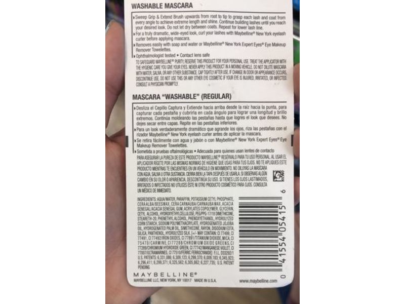 Maybelline Lash Stiletto Ultimate Length Mascara, 951 Very Black, 0.22 fl oz