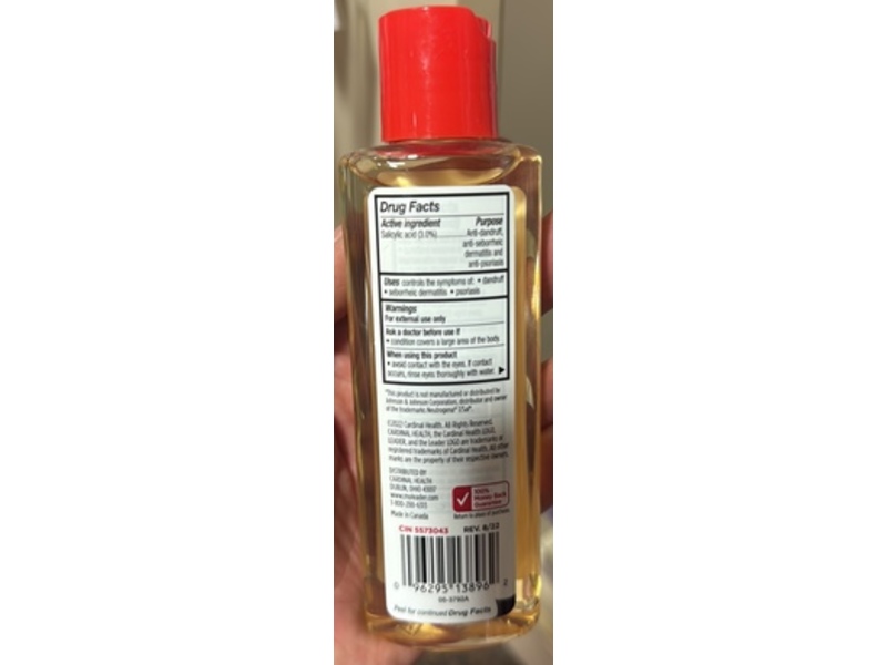 Leader Therapeutic Dandruff Shampoo, Salicylic Acid, 4.5 fl oz/133 mL