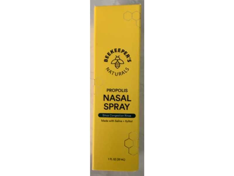 Beekeeper's Naturals Nasal Spray, 1 fl oz/30 mL