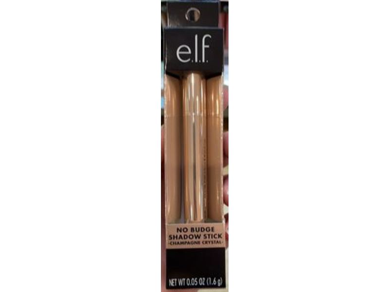 E.L.F. Cosmetics No Budge Shadow Stick, Champagne Crystal, 0.05 oz/1.6 g
