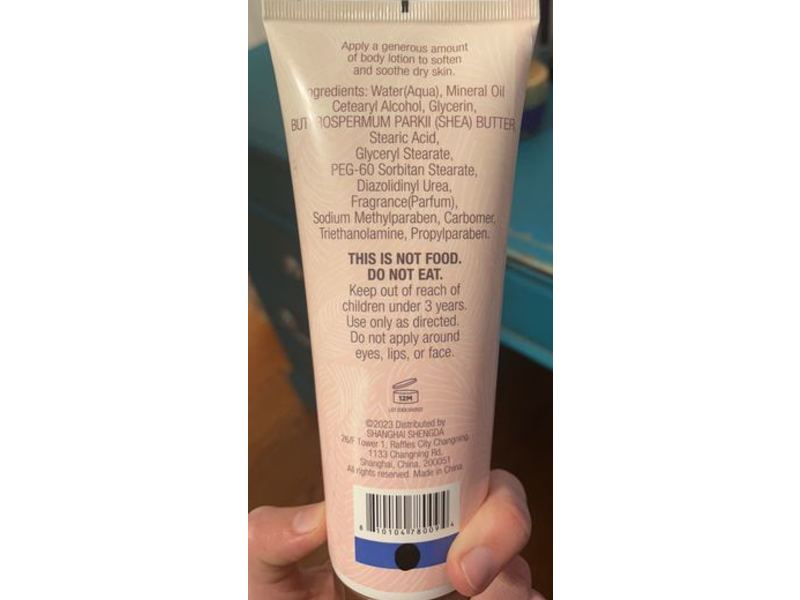 Shanghai Shengda Self love rituals Body Lotion, Cashmere Rose Scented, 8.62 fl oz/255 mL