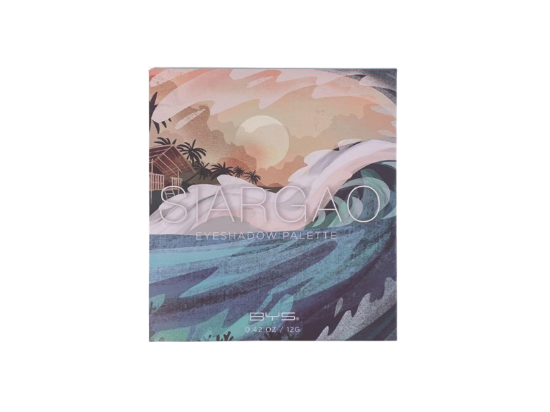 Bys Siargao Eyeshadow Palette, 0.42 oz/12 g