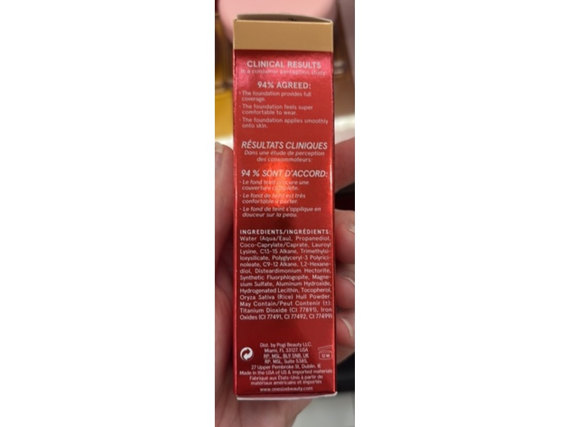 One Size Turn Up The Base Liquid Foundation, Medium 10 N, 1 fl oz/10 mL