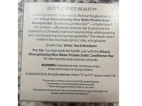 Kitsch Strengthening Rice Water Protein Solid Shampoo Bar, White Tea & Mandarin, 3.5 oz/99 g - thumbnail 3