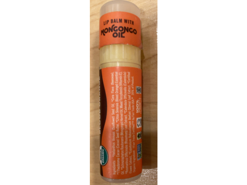 Mango Kiss Lip Balm, Mongongo Oil, 0.25 oz/7 g