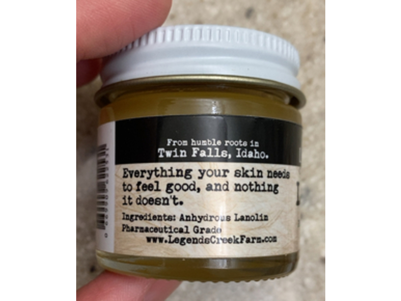 Legend's Creek Farm Pure Anhydrous Pharmaceutical Grade, Lanolin, 1 oz/28.34 g