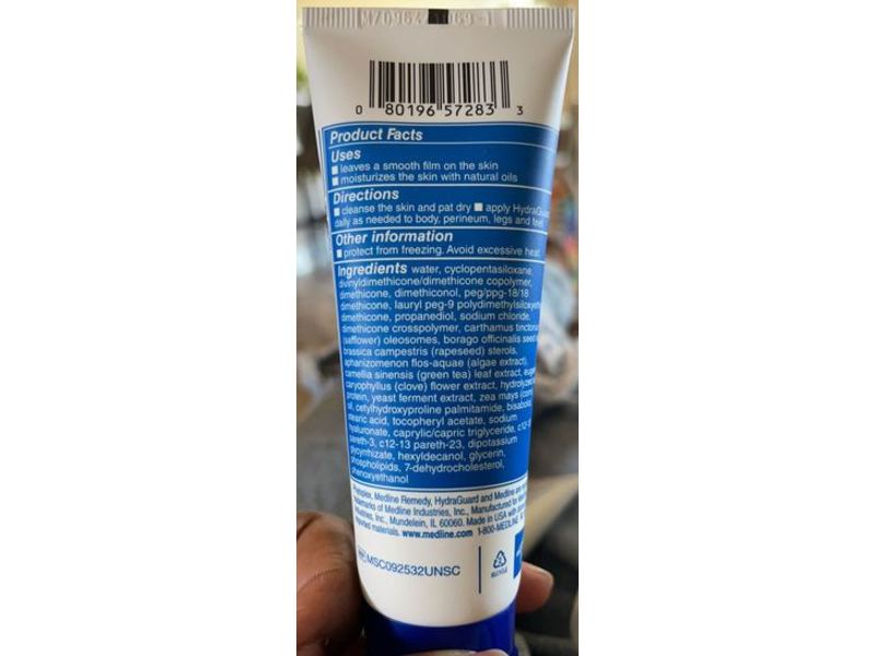 Medline Remedy Phytoplex Hydraguard Silicone Cream, Fragrance Free, 2 fl oz/59 mL