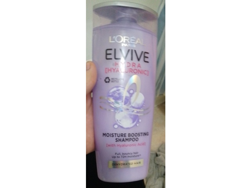 L'oreal Paris Elvive Moisture boosting Shampoo, Hyaluronic Acid, 250 mL