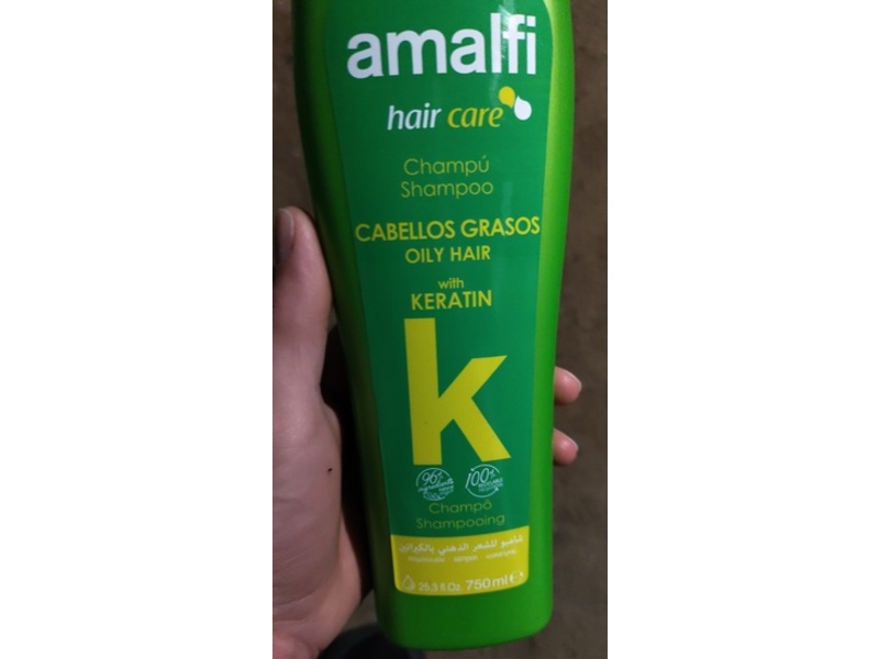Amalfi Hair Care Shampoo, Keratin, 25.3 fl oz/750 mL