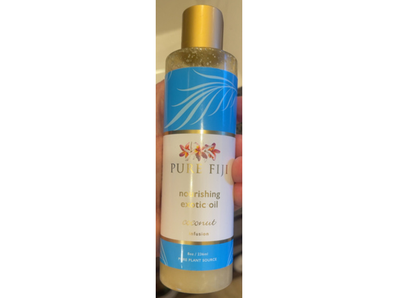 Pure Fiji Nourishing Exotic Oil, Coconut Infusion, 8 oz/236 mL