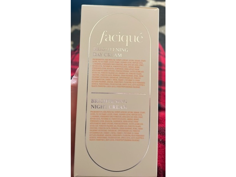 Facique Brightening Day & Night Cream Set, Glycolic Acid & Vitamin C, Pack Of 2