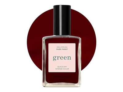 Manucurist Green Nail Polish, Dark Pansy, 0.5 fl oz