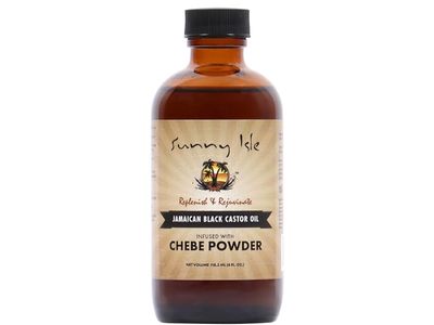 Sunny Isle Jamaican Black Castor Oil, Chebe Powder, 4 fl oz/118.3 mL
