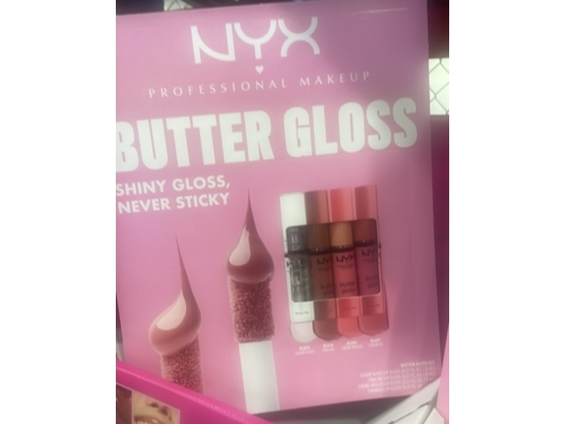 Nyx Professional Makeup Butter Gloss Shiny Gloss Kit