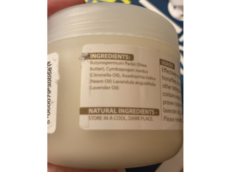 SheaLife Insect Repellant Balm, 3.5 oz/100 g