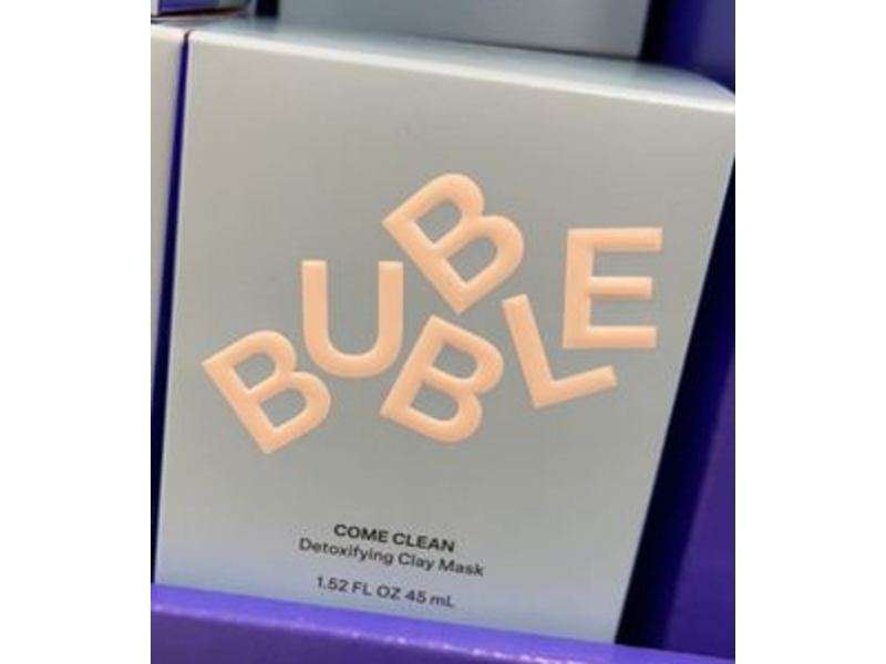 Bubble ComeClean Detoxifying Clay Mask, 1.52 fl oz/45 mL