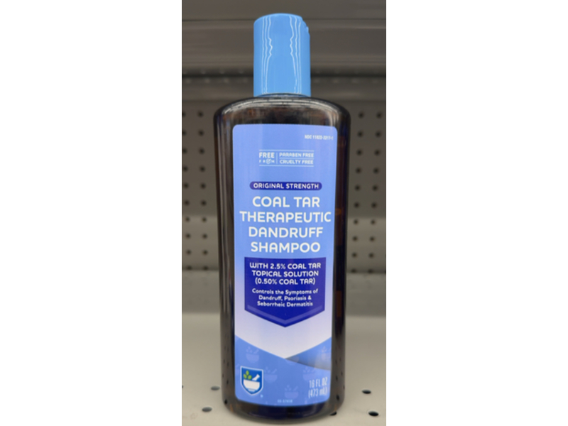 Rite Aid Coal Tar Therapeutic Dandruff Shampoo, 16 fl oz/473 mL