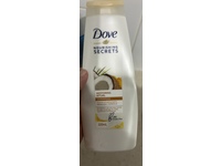 Dove Restoring Ritual Shampoo, Coconut Oil & Turmeric, 320 mL - Image 3