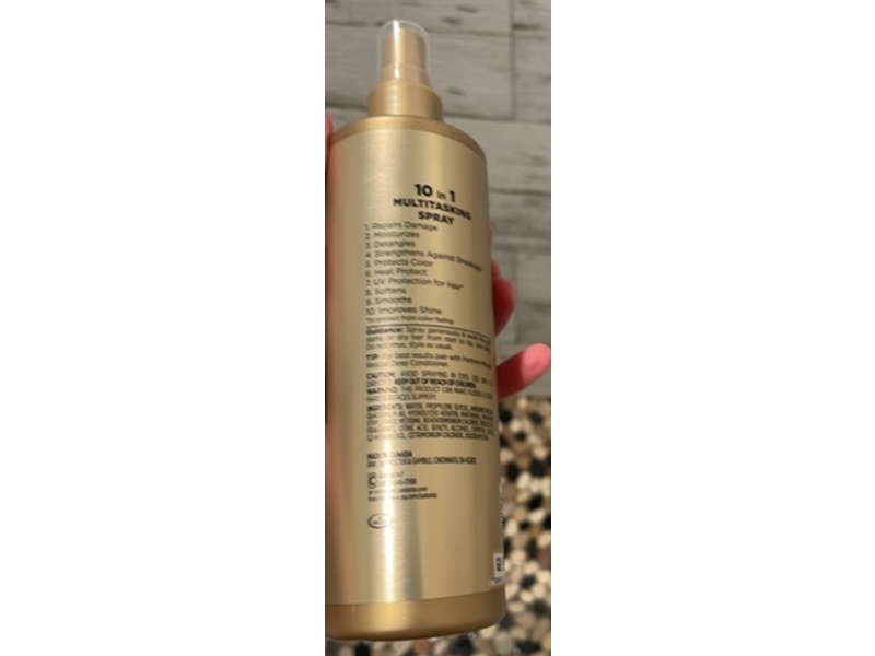 Pantene Miracle Rescue 10 In1 Multitasking Spray, 12.4 fl oz/365 mL