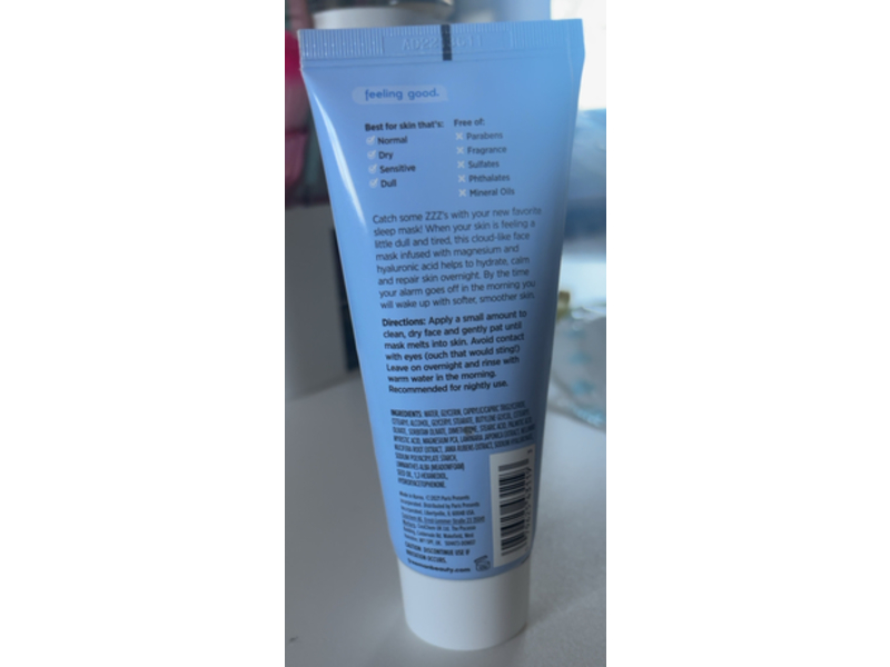 Freeman Sleepy Time Whipped Mask, 3 fl oz/89 mL