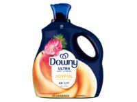 Downy Ultra Soft + Fresh Joyful Fabric Softener, Island Hibiscus & Mango, 138 Loads, 93 fl oz/2.76 L - thumbnail 1