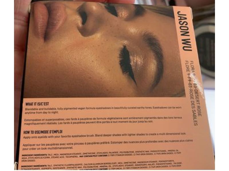 Jason Wu Beauty Flora Eyeshadow Palette, Desert Rose, 0.02 oz