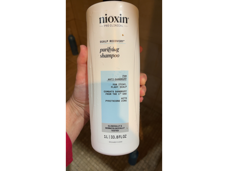 Nioxin Pyrithione Zinc Medicating Cleanser, 33.8 fl oz/1 L