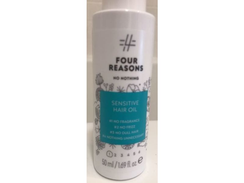 Four Reasons No Nothing Sensitive Hair Oil, 1.69 fl oz/50 mL