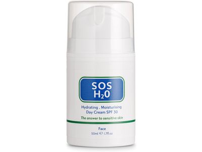 SOS H20 Face Day Cream, SPF 30, 1.7 fl oz/50 mL