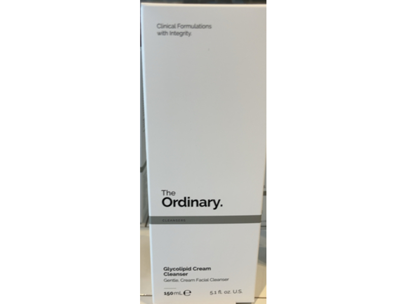 The Ordinary Glycolipid Cream Cleanser, 5.1 fl oz/150 mL