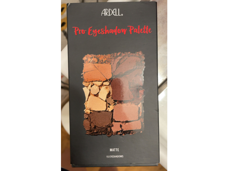 Ardell Pro Eyeshadow Palette, Matte, 0.53 oz/15 g