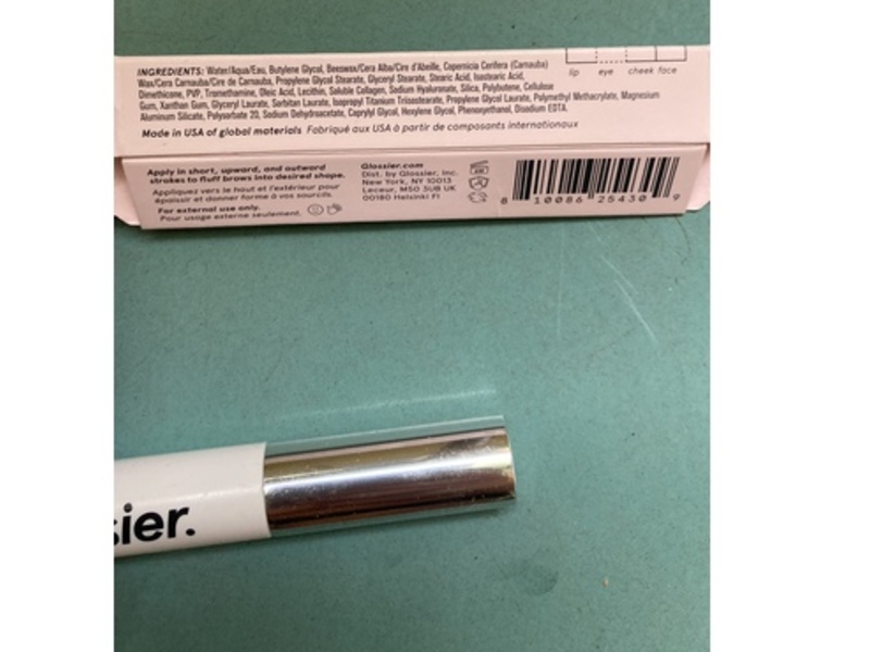 Glossier Boy Brow Volumizing Eyebrow Gel Pomade, Clear, 0.13 oz/3.8 g