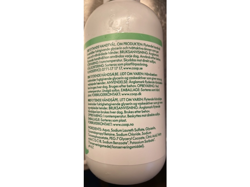 Coop Anglamark Liquid Hand Soap, 350 mL