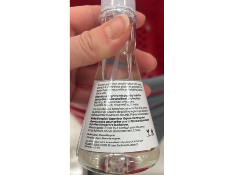 NatureLab. Tokyo Miwaku Shine Oil Mist, 4.0 fl oz/120 mL