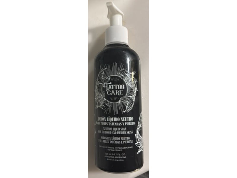 Tattoo Care Neutral Liquid Soap, 6.7 fl oz/200 mL