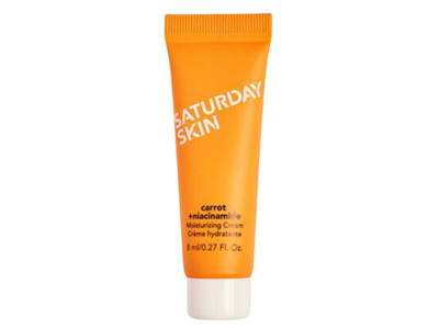 Saturday Skin Moisturizing Cream, Carrot + Niacinamide, 27 fl oz/8 mL