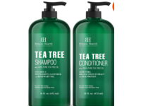 Botanic Hearth Shampoo & Conditioner Set, Tea Tree, 16 fl oz/473 mL, 2 Count - Image 2