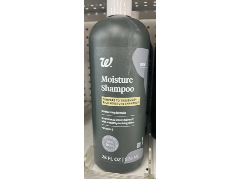 Walgreens Moisture Shampoo, 28 fl oz/828 mL