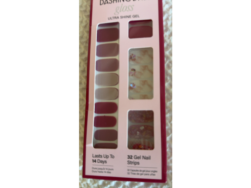 Dashing Diva Ultra Shine Gel Palette, Berry Bloodstone, 32 Count