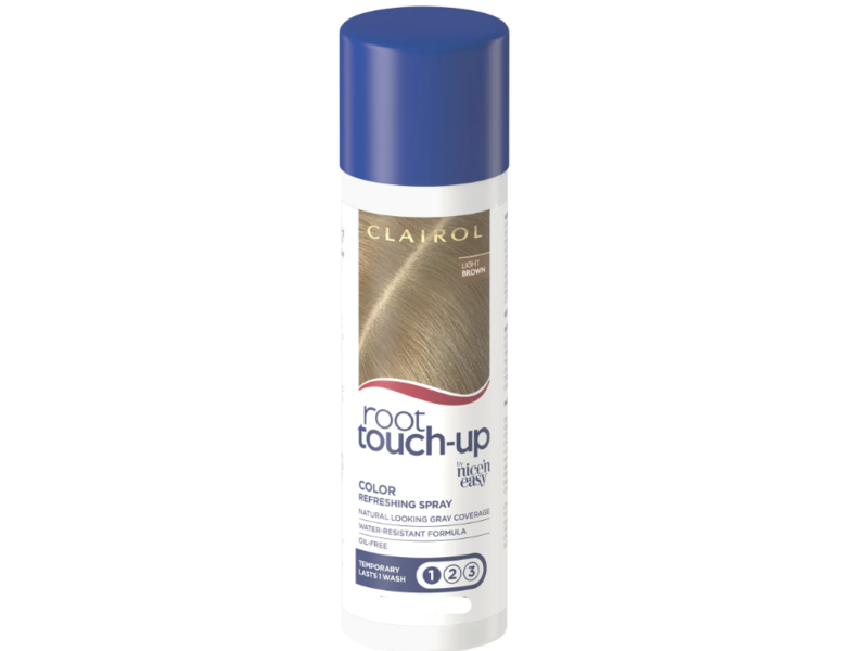 Clairol Root Touch-Up Color Refreshing Spray, Light Brown, 1.8 oz/52.7 g