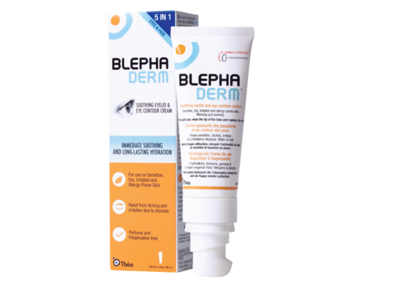 Blepha Derm Eyelid & Eye Contour Cream, 40 mL